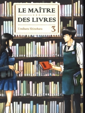 couverture manga Le maître des livres T3