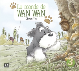 couverture manga Le monde de Wan Wan T3