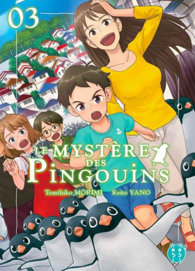 couverture manga Le mystère des pingouins T3