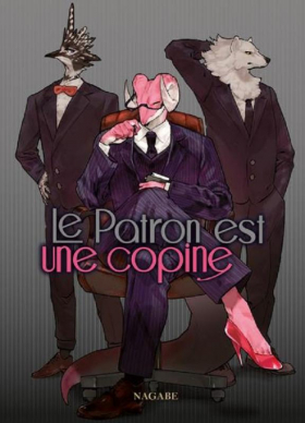 couverture manga Le patron est une copine