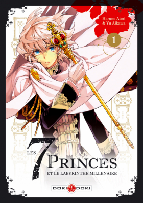 couverture manga Les 7 princes et le labyrinthe millénaire  T1