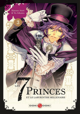 couverture manga Les 7 princes et le labyrinthe millénaire  T3