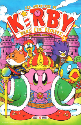 couverture manga Les aventures de Kirby dans les étoiles T3