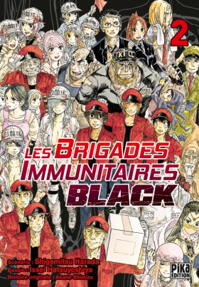 couverture manga Les brigades immunitaires Black  T2