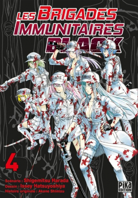 couverture manga Les brigades immunitaires Black  T4