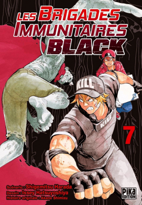 couverture manga Les brigades immunitaires Black  T7