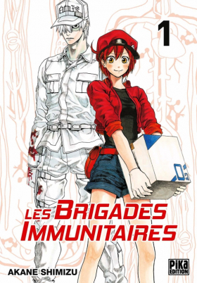 couverture manga Les brigades immunitaires T1