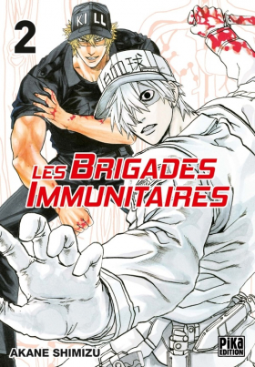 couverture manga Les brigades immunitaires T2