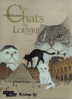 couverture manga Les Chats du Louvre T1