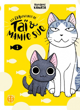 couverture manga Les chaventures de Taï & Mamie Sue T1