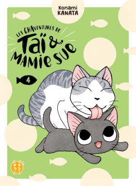 couverture manga Les chaventures de Taï & Mamie Sue T4