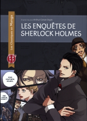 couverture manga Les Enquêtes de Sherlock Holmes