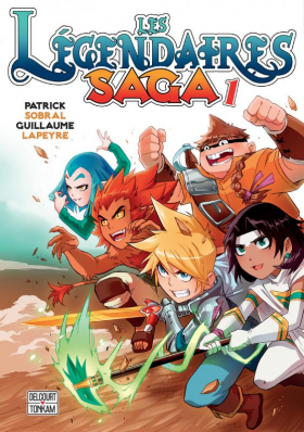 couverture manga Les légendaires - Saga  T1