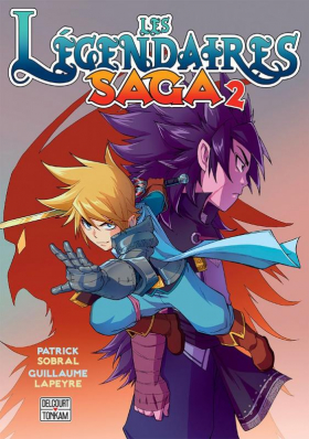 couverture manga Les légendaires - Saga  T2