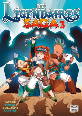 couverture manga Les légendaires - Saga  T3