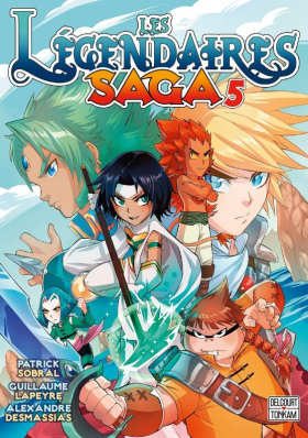 couverture manga Les légendaires - Saga  T5