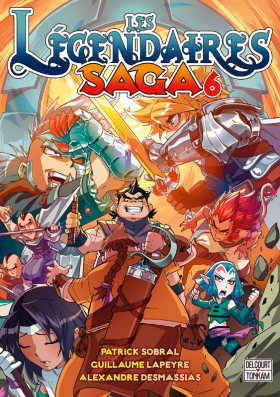 couverture manga Les légendaires - Saga  T6