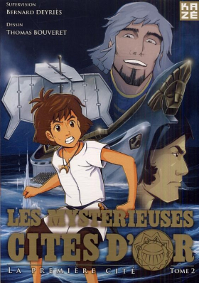 couverture manga Les mystérieuses cités d'or T2