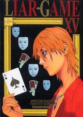 couverture manga Liar game T15