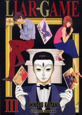 couverture manga Liar game T3