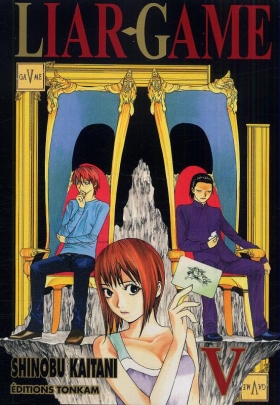 couverture manga Liar game T5