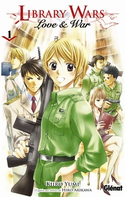 couverture manga Library wars - Love &amp; war  T1