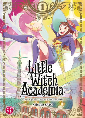 couverture manga Little witch academia T1