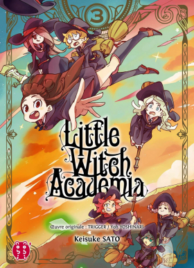 couverture manga Little witch academia T3