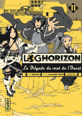 couverture manga Log Horizon - La brigade du vent de l’ouest  T11
