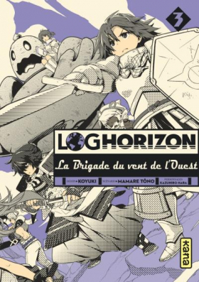 couverture manga Log Horizon - La brigade du vent de l’ouest  T3