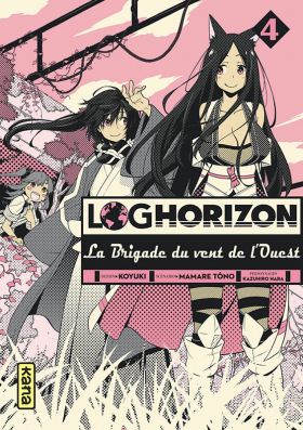 couverture manga Log Horizon - La brigade du vent de l’ouest  T4