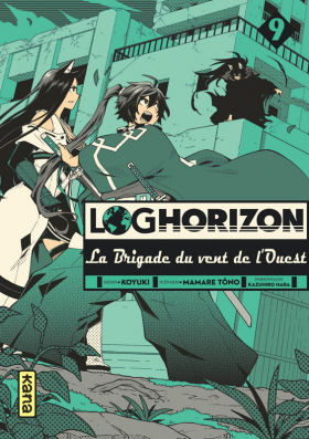 couverture manga Log Horizon - La brigade du vent de l’ouest  T9