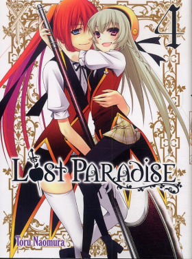 couverture manga Lost paradise T4