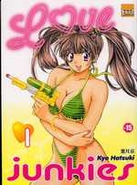couverture manga Love junkies T1