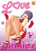 couverture manga Love junkies T15