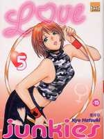 couverture manga Love junkies T5