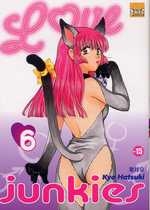 couverture manga Love junkies T6