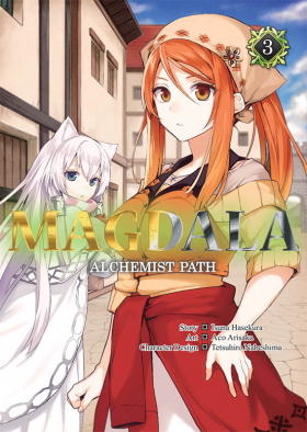 couverture manga Magdala, alchemist path  T3