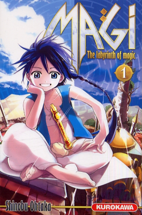 couverture manga Magi, the labyrinth of magic  T1