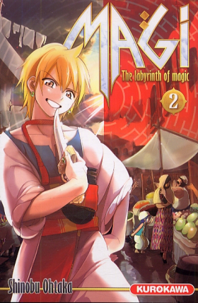 couverture manga Magi, the labyrinth of magic  T2