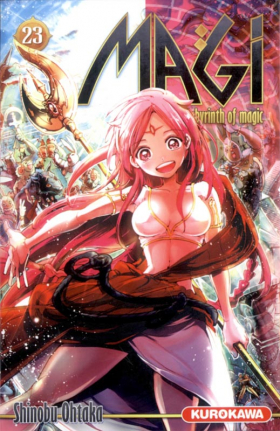 couverture manga Magi, the labyrinth of magic  T23