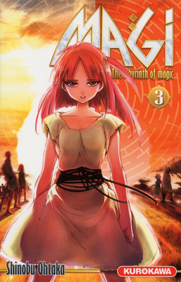 couverture manga Magi, the labyrinth of magic  T3