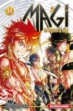 couverture manga Magi, the labyrinth of magic  T34
