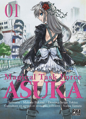 couverture manga Magical task force Asuka T1