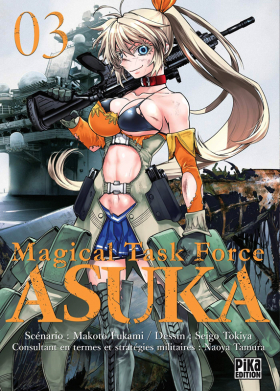 couverture manga Magical task force Asuka T3