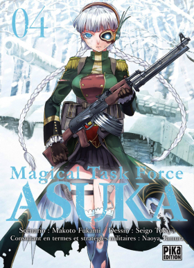 couverture manga Magical task force Asuka T4
