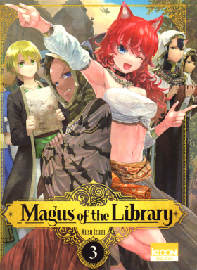 couverture manga Magus of the library T3