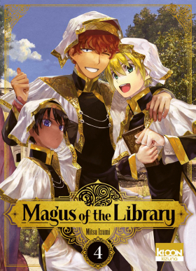 couverture manga Magus of the library T4