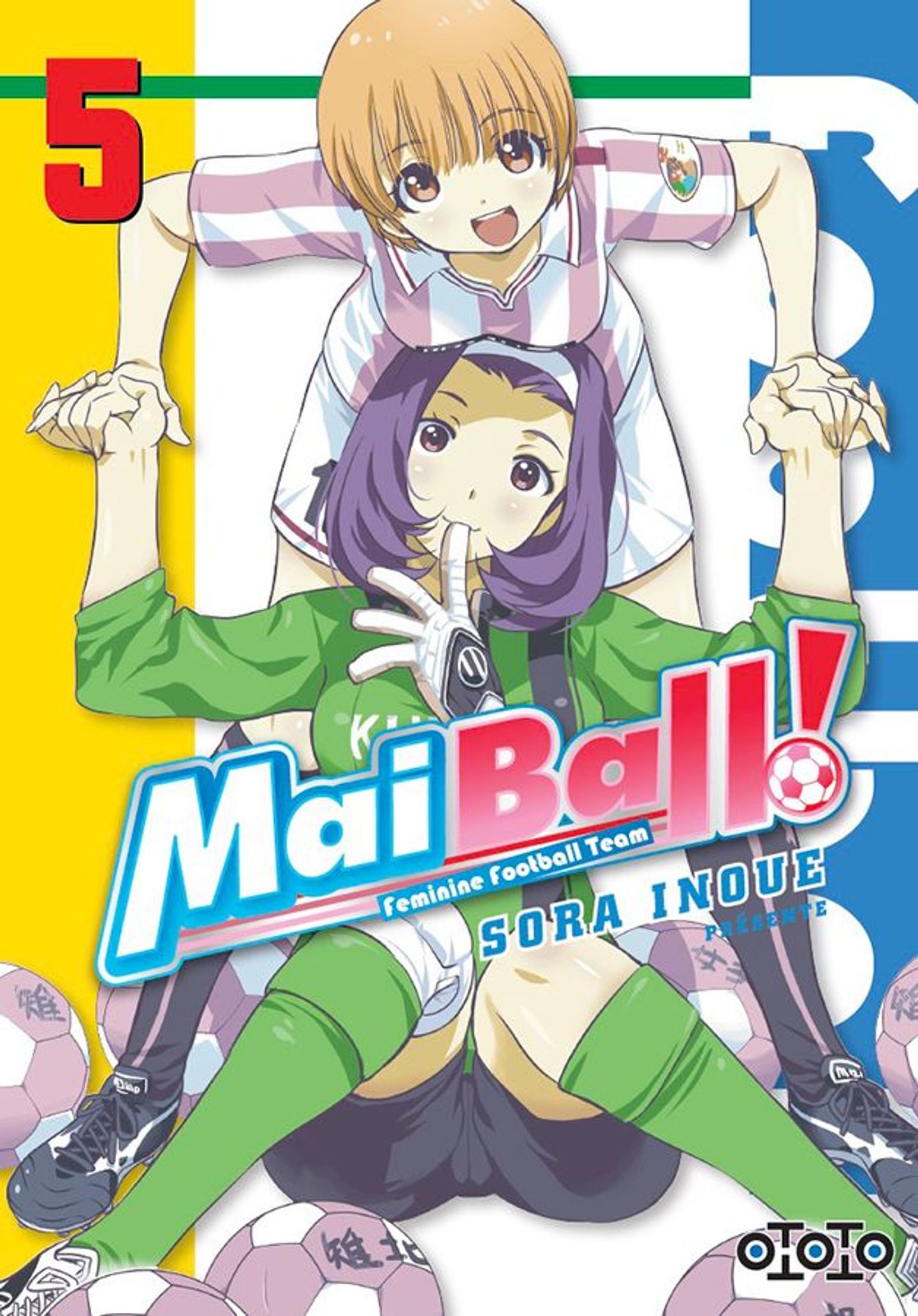 couverture manga Mai Ball ! Feminine Football Team T5