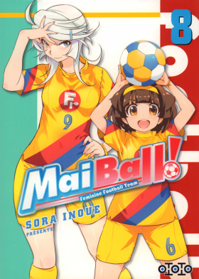 couverture manga Mai Ball ! Feminine Football Team T8